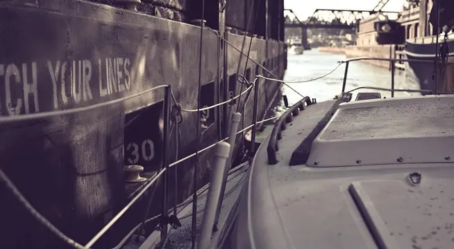 Industrial Boat Detail