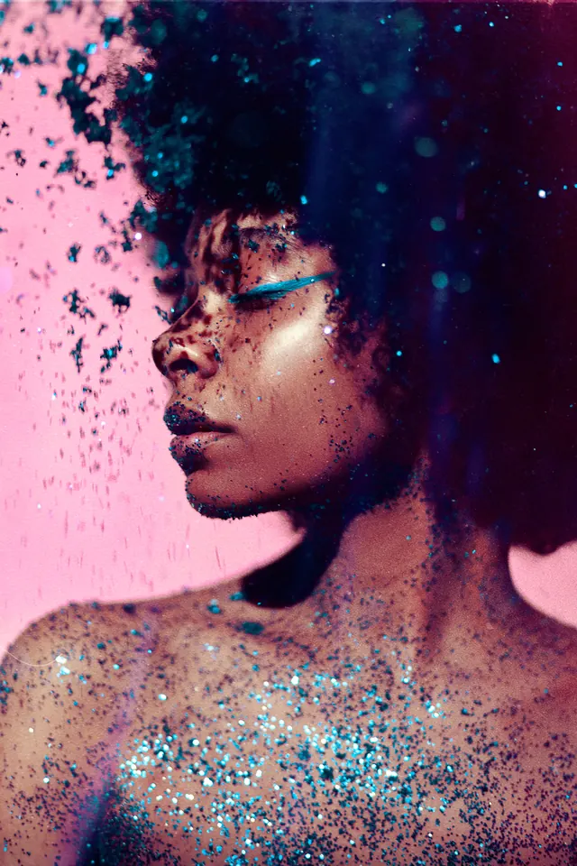 Glitter Portrait