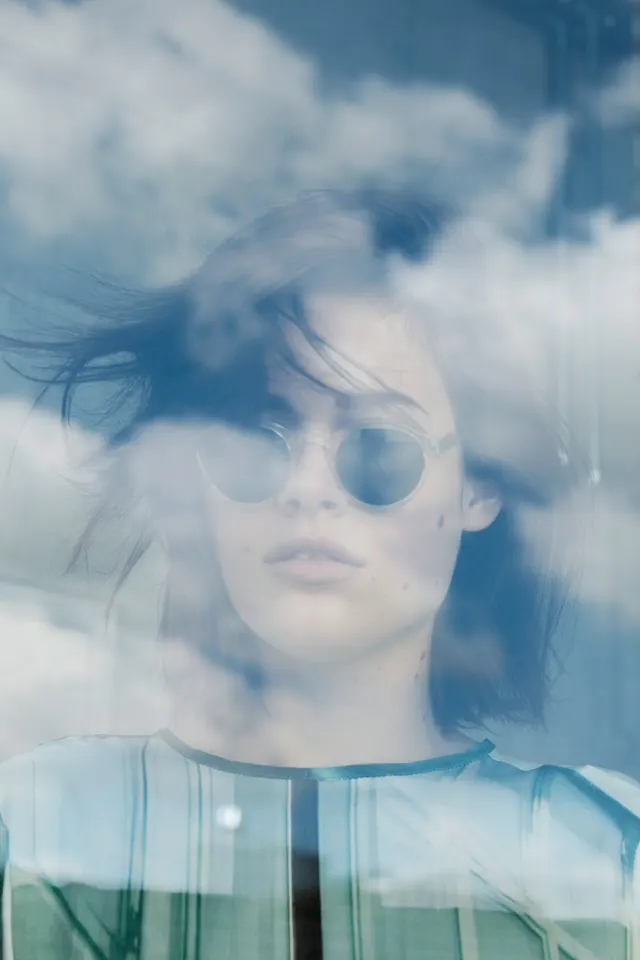 Ethereal Portrait with Motion Blur