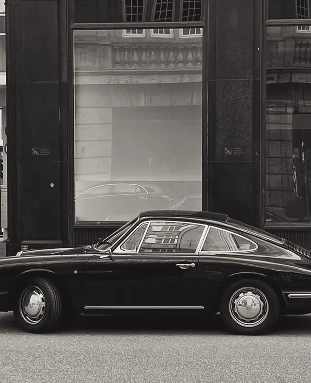 Vintage Car Exterior Photography