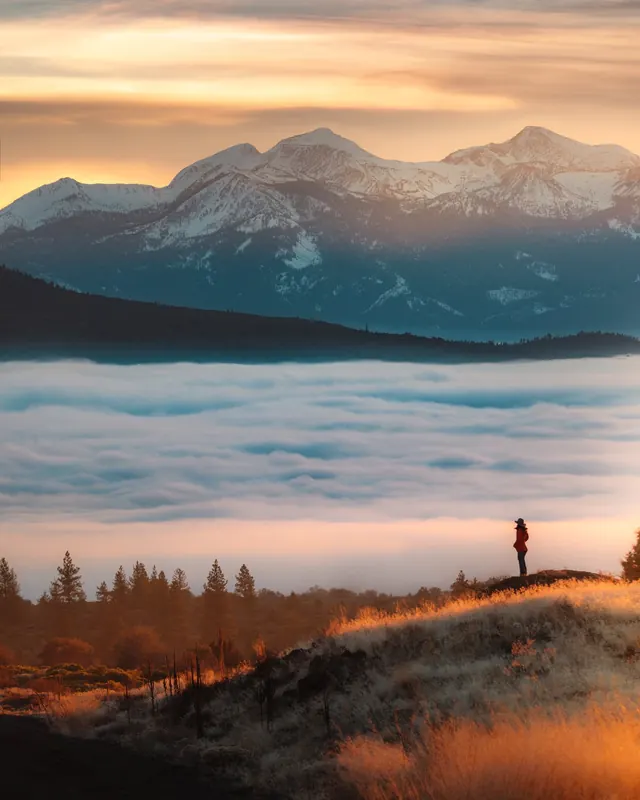 Mountain Landscape at Dawn