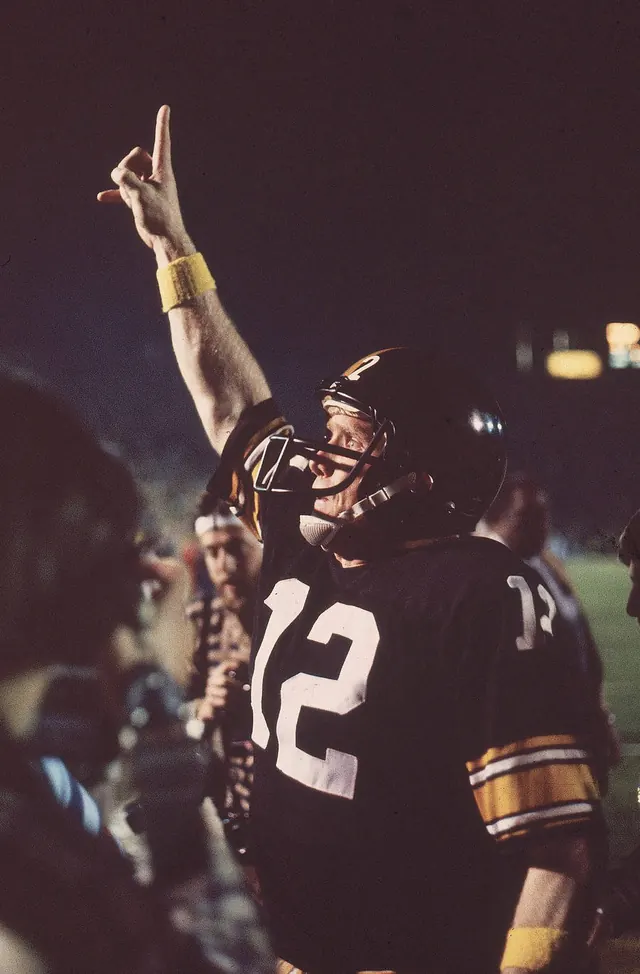 American Football Player Action Shot