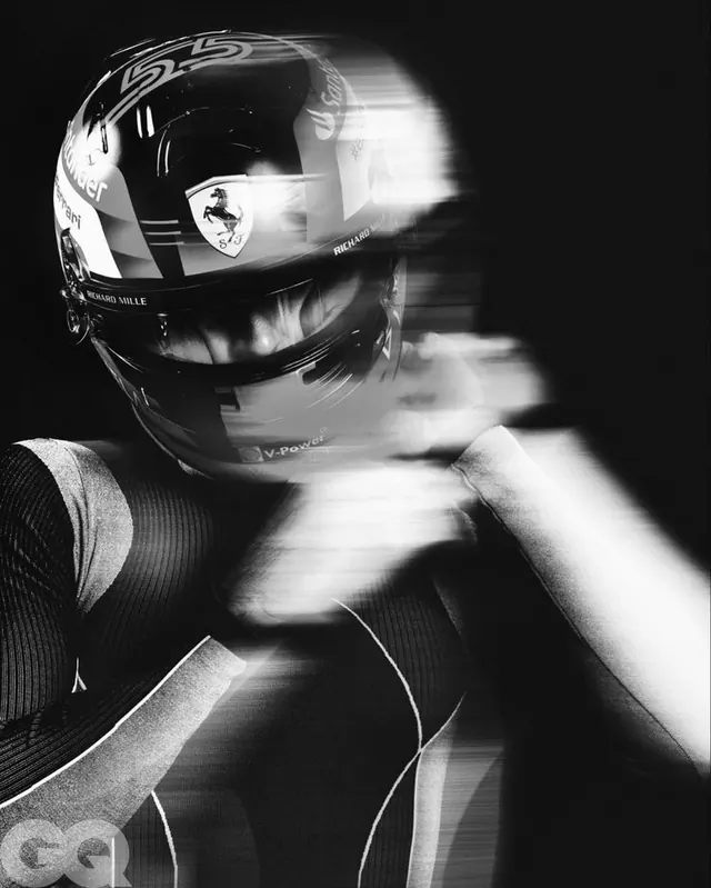 Motion Blur Motorcycle Helmet