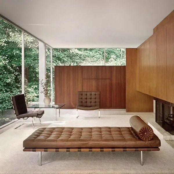 Warm Minimalist Interior Seating, photographic, minimal, warm