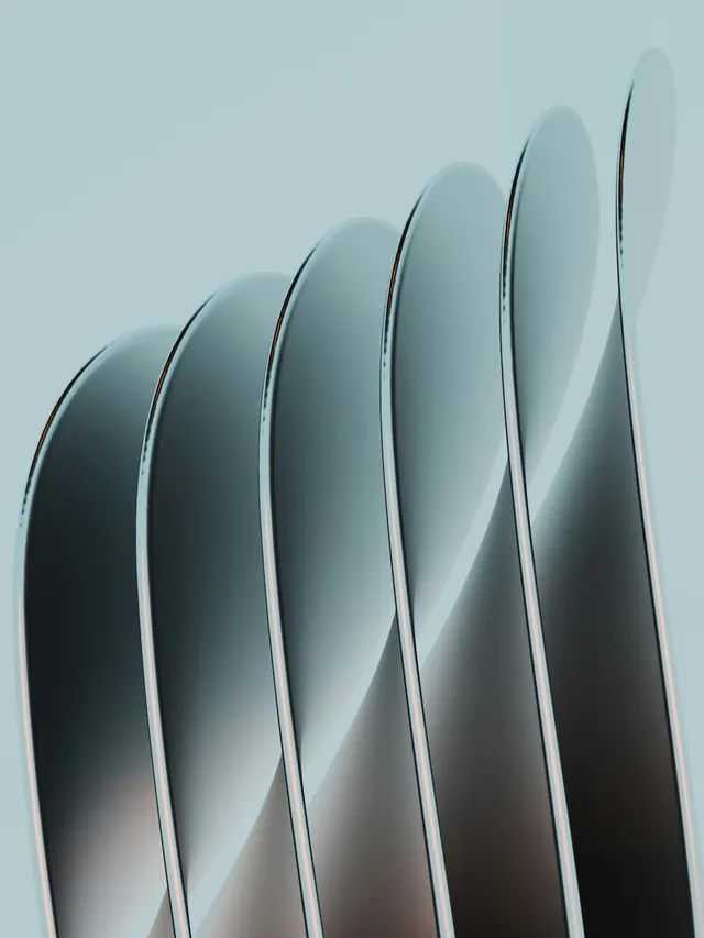 Interior mirror architectural composition, photographic, minimal, light