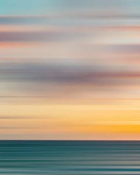 Seascape sunset gradient, photographic, minimal, gradient