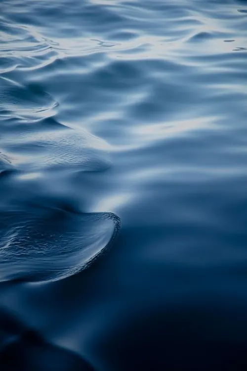Minimal ocean wave motion study, photographic, organic, cool