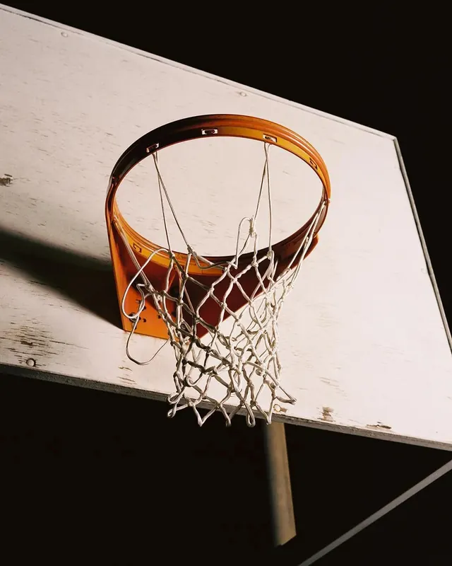 Basketball Hoop on Backboard