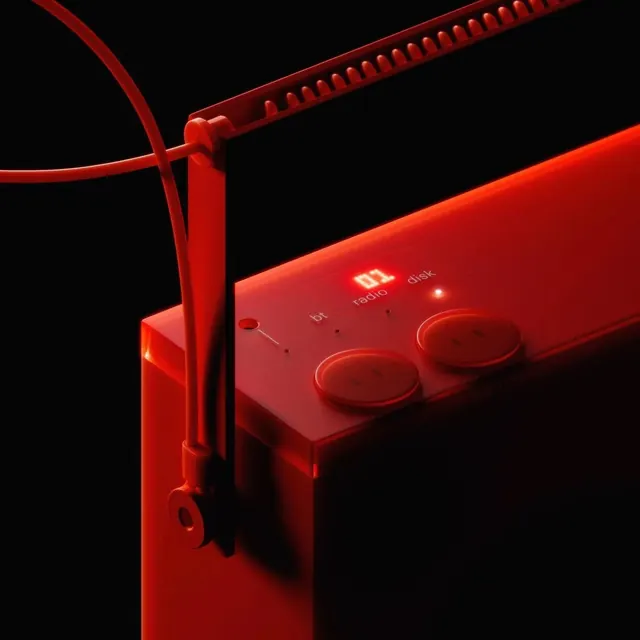 Red Monochrome Device Close-Up, minimal, monochrome, dark