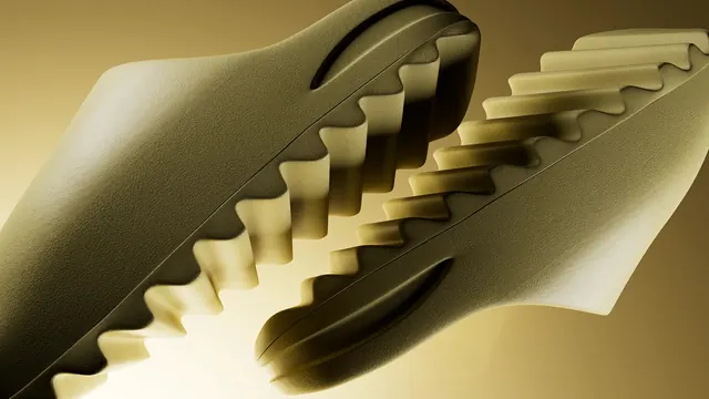 Serrated slide sandals product shot, minimal, photographic, muted