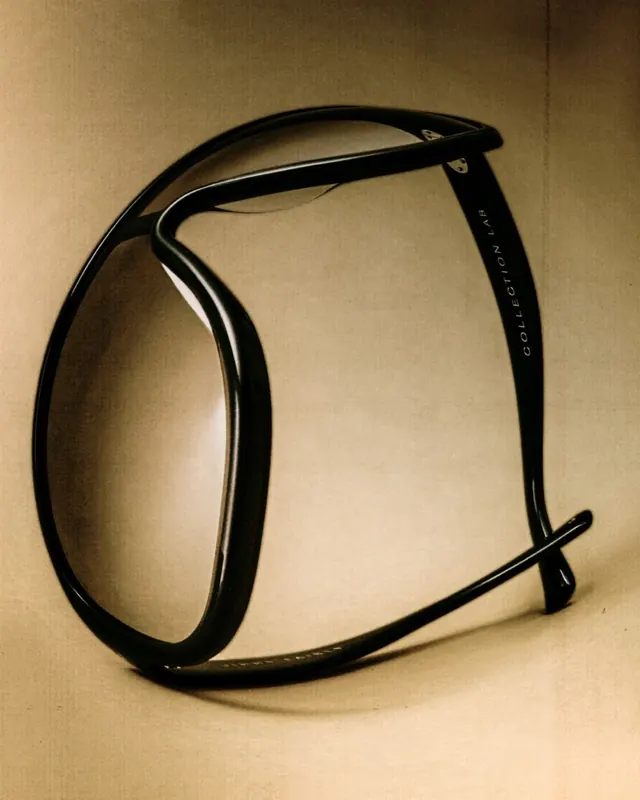Collection Lab glossy glasses product, minimal, luxury, warm