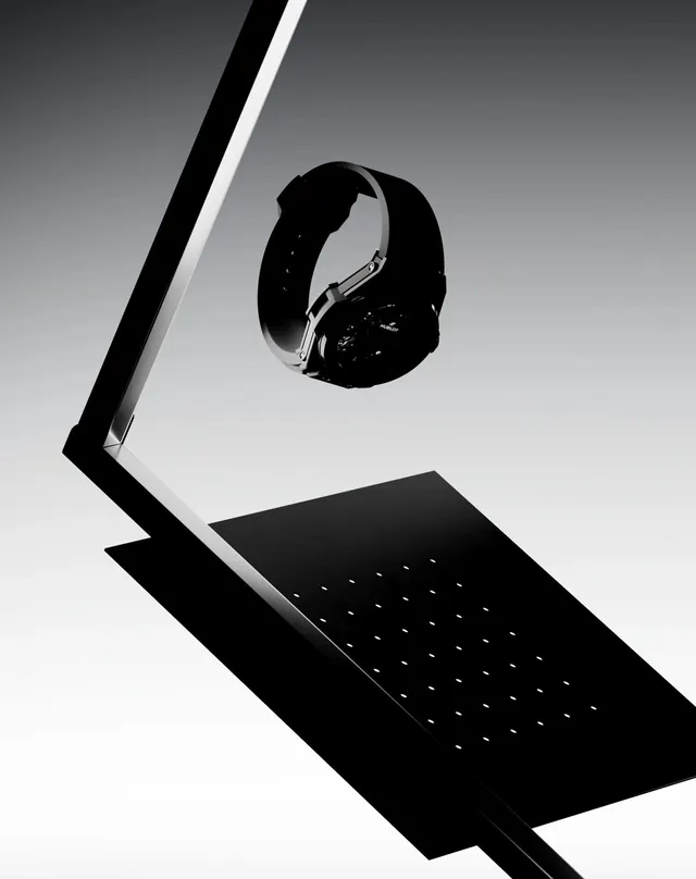 High-Contrast Product Photography: Headphones, photographic, minimal, monochrome