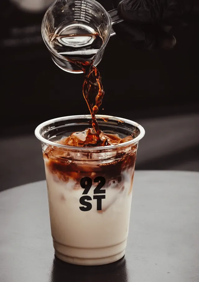 Beverage pour food photography, photographic, warm