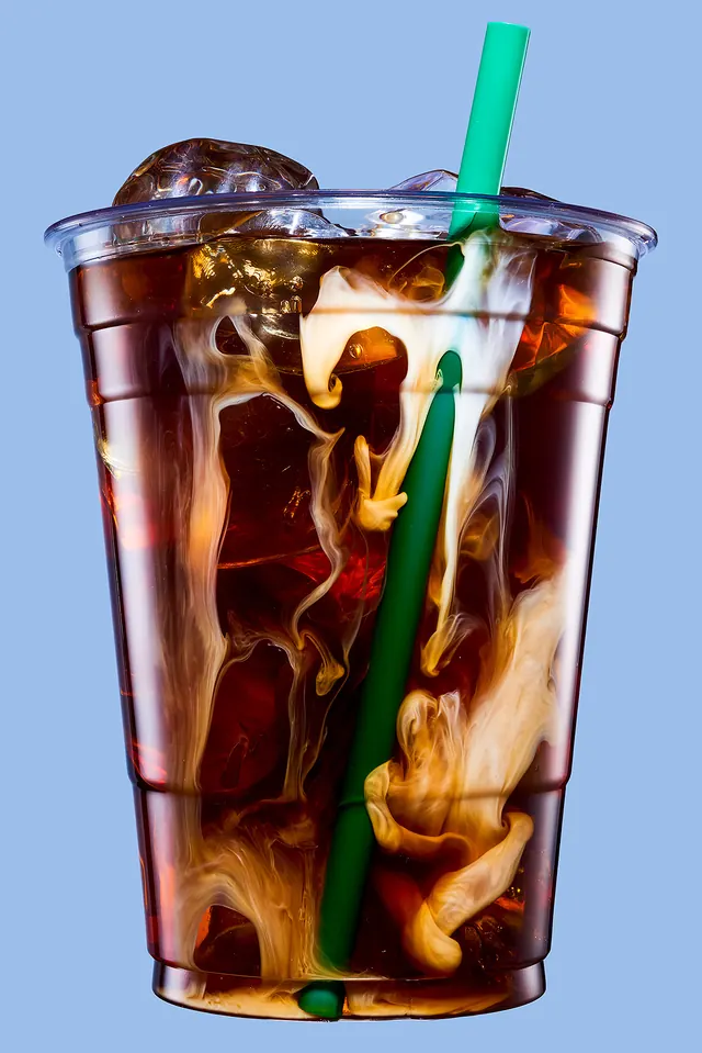 Iced Coffee with Mint