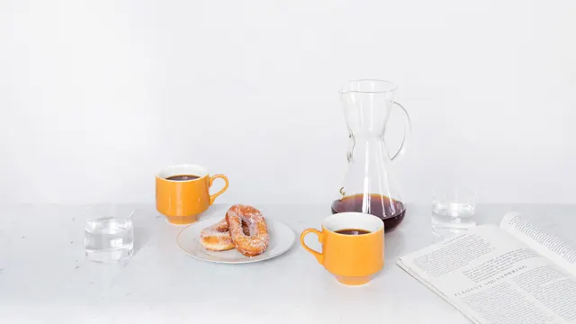Coffee Brewing Setup