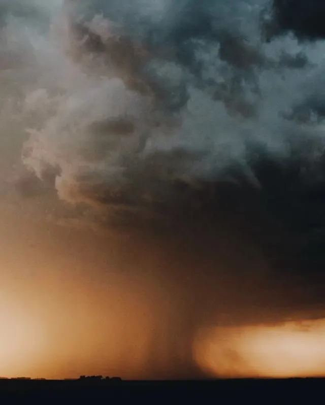 Stormy Sky Landscape