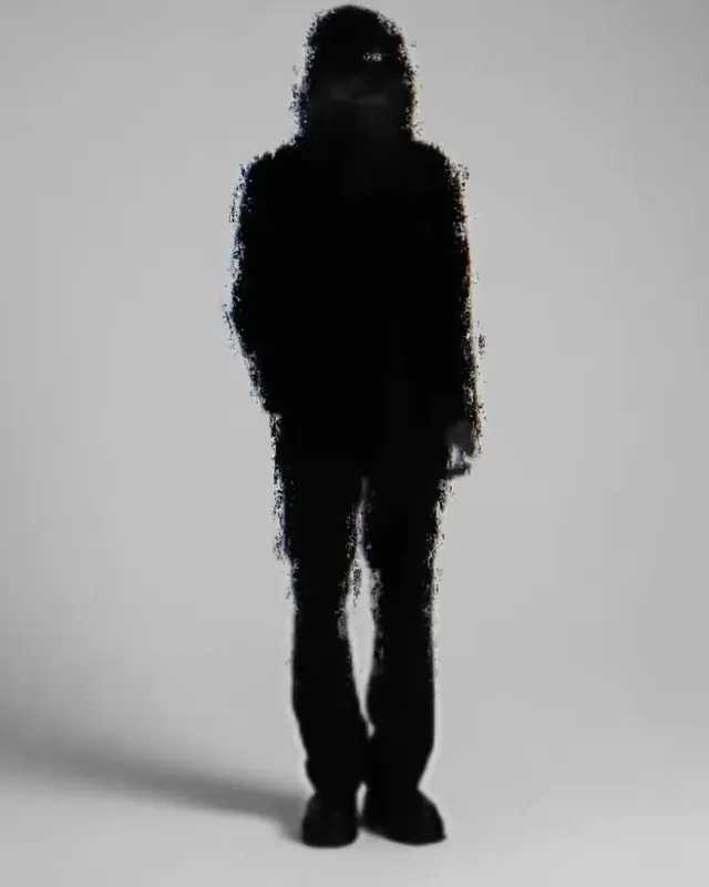 Abstract Silhouette Figure