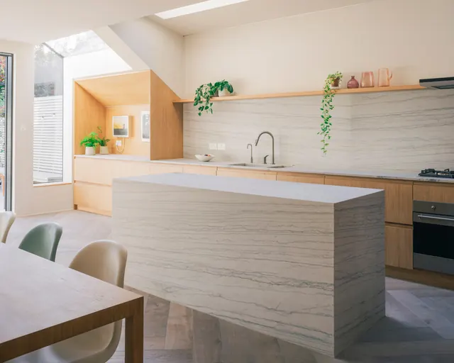 Zig Zag House minimalist kitchen, minimal, organic, light