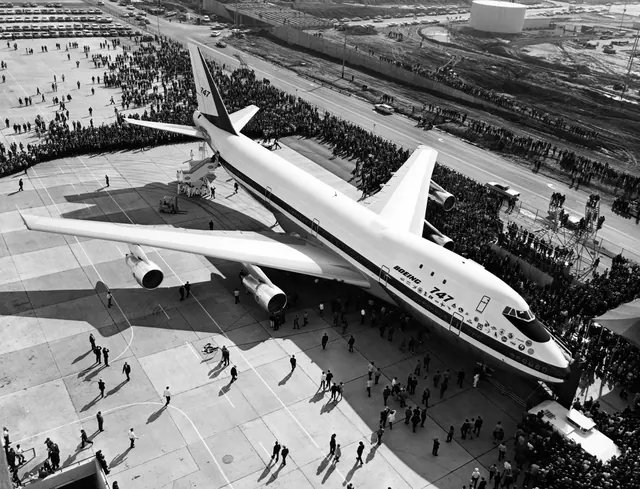 Aerial Airplane Perspective