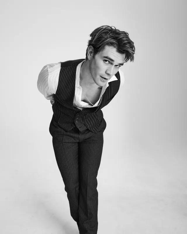 Black and White Studio Portrait