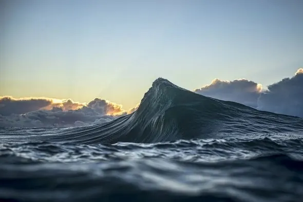Ocean Wave Landscape