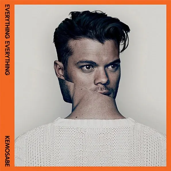 Portrait with Vertical Typography