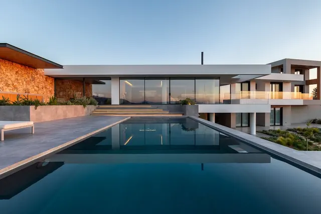Modern Architectural Poolside