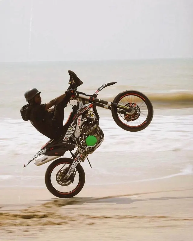 Motorcycle Beach Ride