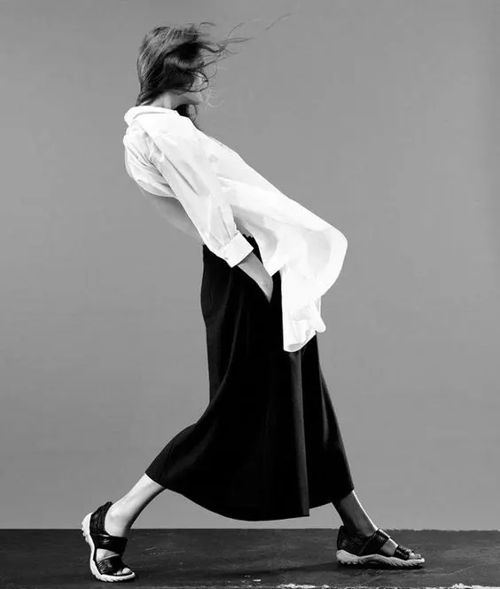 Monochrome Fashion Editorial