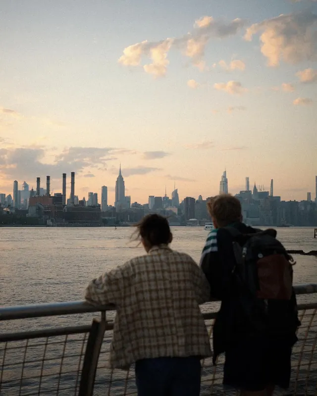 Brooklyn & Queensboro Bridge Urban Photography Portrait, photographic, editorial, muted