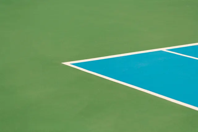Geometric poolside abstract composition, geometric, abstract, vibrant