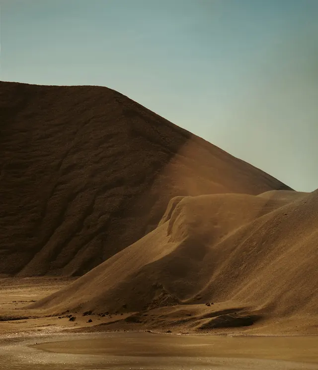 Earth-tone textile pattern composition, editorial, organic, warm