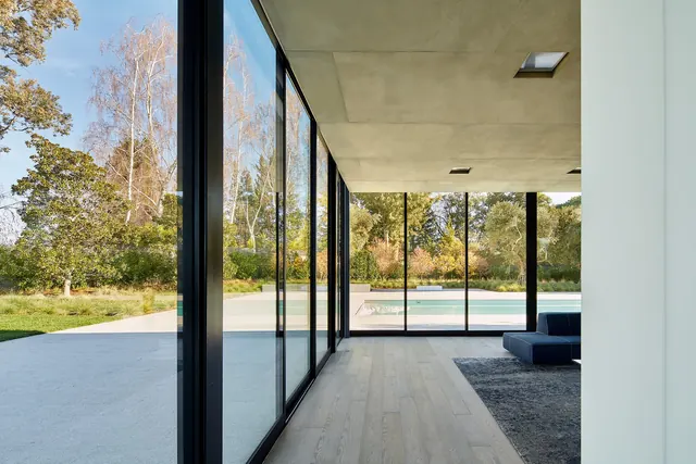 Minimal residential architecture interior, photographic, architectural, light