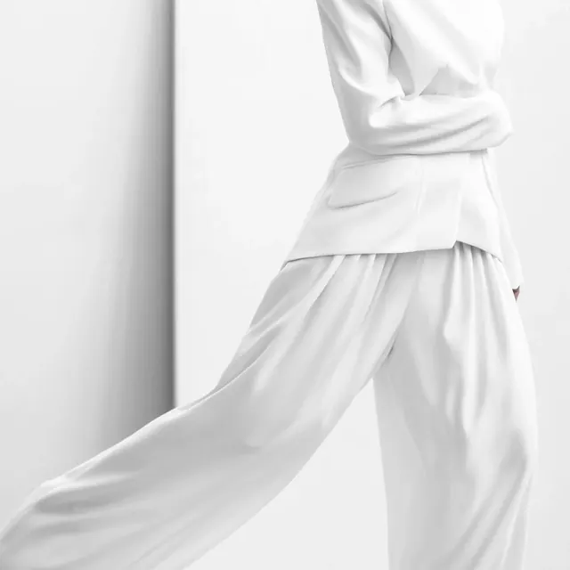 Minimalist white flowing fabric detail, minimalist, photographic, light