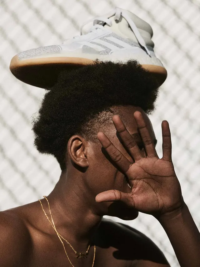 Adidas N3XT L3V3L footwear campaign photography, photographic, editorial, warm