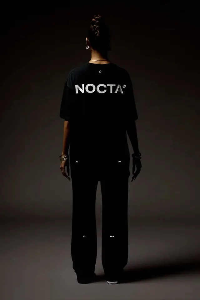 NOCTA black apparel collection, minimal, technical, dark