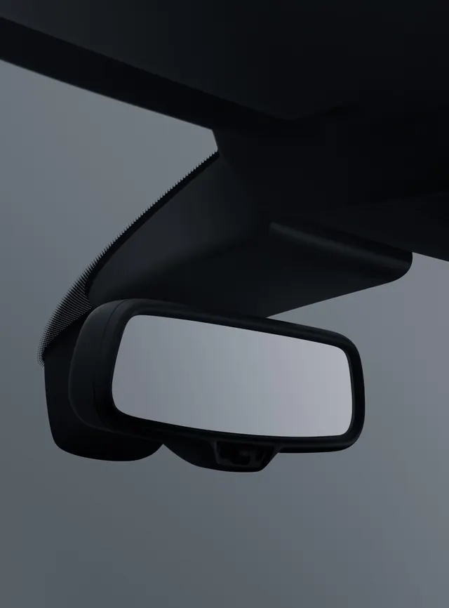 Audi A6 side mirror detail, photographic, minimal, dark