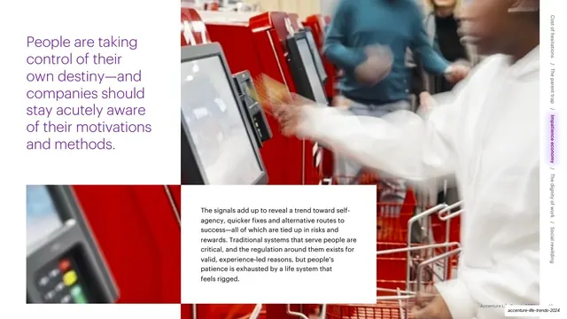 Taking control of destiny statement over red checkout photo