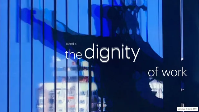 Trend 4 the dignity of work divider, editorial, photographic, cool