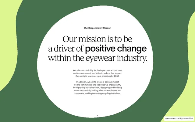 Responsibility mission statement