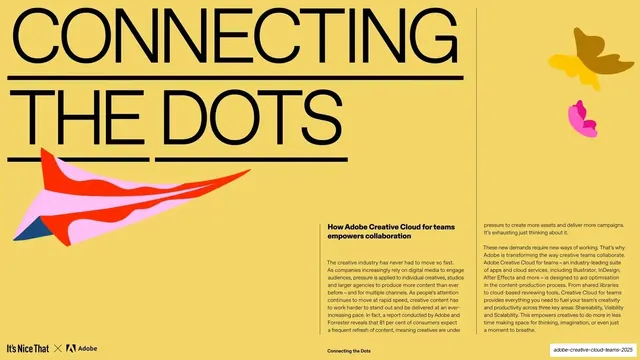 Connecting the Dots cover, editorial, illustrated, vibrant
