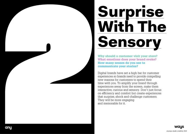 Provocation 2 Surprise With The Sensory