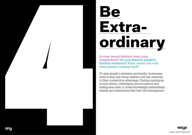 Provocation 4 Be Extraordinary