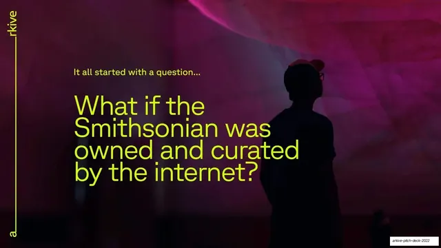 What if the Smithsonian was owned by the internet