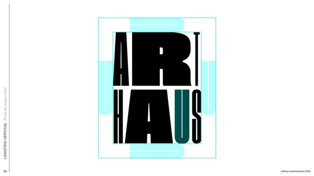 ARTHAUS vertical lockup safe area