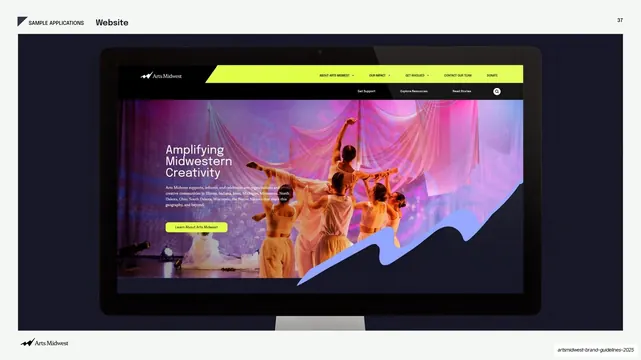 Website desktop mockup application