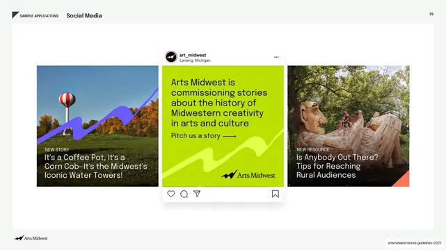 Social media post examples