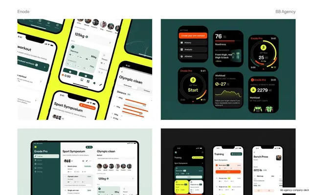 Enode phone, tablet, and wearable interfaces