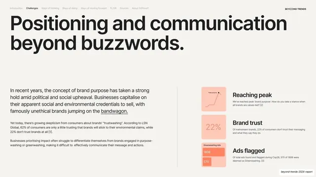 Positioning beyond buzzwords