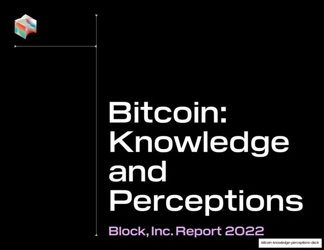 Block Bitcoin Knowledge and Perceptions Report, editorial, dark-mode, dark